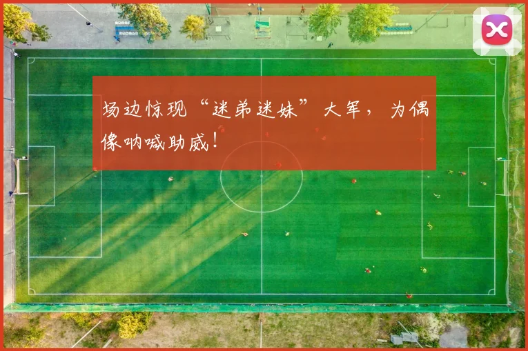 场边惊现“迷弟迷妹”大军,为偶像呐喊助威!